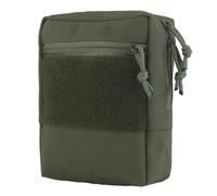 Borsa GP Piccola MOLLE Multiuso con Fodera in Passante, Tasca Amministrativa per Attrezzatura Tattica, Cintura, Fascia per Cintura, Borsa Portaoggetti Espansa(Green)