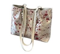 Borsa grande alla - Borsa grande da lavoro da 32,6 cm, borsa a tracolla con catena di perle, spaziosa organizer per viaggi, shopping, pendolari, elegante accessorio alla , Multicolore, green