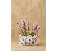 Borsa grande con fiori, BEVERLY Blu TU