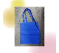 Borsa Grande Naturale Spesa Grande Vibrante Colore Rosso/Blu /Beige / Blu Reale