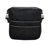 Borsa grande per deambulatore - Portabevande per deambulatore e bevande, borsa da viaggio per sedia a rotelle, leggera mobilità per disabili, cinghie di sicurezza con gancio e anello