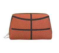 Borsa grande per trucco, Borsa per cosmetici in pelle Borsa da viaggio per articoli da toeletta Borsa per trucco, Struttura di pallacanestro