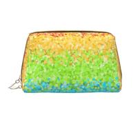 Borsa grande per trucco, Borsa per cosmetici in pelle Borsa da viaggio per articoli da toeletta Borsa per trucco, Lgbt Gilter Arcobaleno Gay