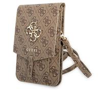 Borsa Guess 4G Big Logo - marrone, design alla moda, stile elegante