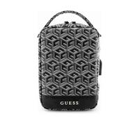 Guess, Borsello da viaggio con USB modello G Cube, Nero