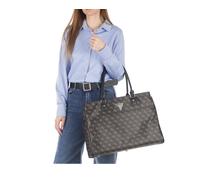 Borsa Guess Jesco Donna Weekender Marrone Logo 4G 3 Scomparti 46x33x20 borsone