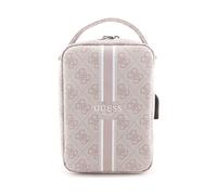 GUESS GUHBP4RPSP - Borsa da viaggio in poliuretano 4G, colore: Rosa, Colore: rosa., A strisce