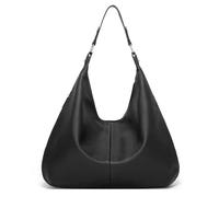 Borsa Hobo, borse da donna, borsa a tracolla nera Purse in pelle PU PURA NERA CON CHIUSA CUPPER BASSO NERA BASSO DI PURA BLACO LEGGE PUNSA