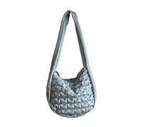 Borsa hobo in pelle con design increspato a cartella plissettata nuvola minimalista borsa alla moda pochette per ragazza nuvola pieghettata design minimalista increspato borsa borsa alla moda per