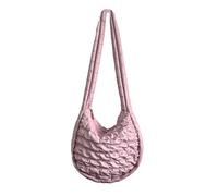 Borsa hobo in pelle con design increspato a cartella plissettata nuvola minimalista borsa alla moda pochette per ragazza nuvola pieghettata design minimalista increspato borsa borsa alla moda per
