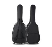 Borsa imbottita for chitarra da 5, mm for chitarre 40/41 pollici, tracolle regolabili, accessori(Black)