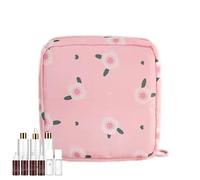Borsa impermeabile per assorbenti e tamponi | Frizione portatile con cerniera periodica per donne e ragazze | Organizzatore ciclo mestruale per borsa, pratico supporto per asciugamani sanita