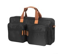 Borsa impermeabile per controller DJ con tracolla regolabile, design multistrato per Pioneer DDJ-FLX4 2-deck, custodia protettiva nera per trasporto e sessioni