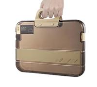 Borsa Impermeabile Per Documenti | Organizzatore Portatile Trasparente Impermeabile A4 - Scatola Per Documenti Con Manico - Per Casa Viaggio Business Scuola Scontrini Computer Portatile