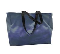 Borsa impermeabile per il bagaglio a mano, borsa da viaggio da cabina dalla grande capacità, borsa overnight pieghevole in neoprene per viaggi di lavoro, degenza ospedaliera in (Blu scuro)