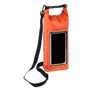 Borsa impermeabile per nuoto, borsa impermeabile 2 in 1 per cellulare, borsa da nuoto per kayak da 2 l, accessorio da viaggio per nave da crociera per adulti, Arancione, Refer to , Unisex