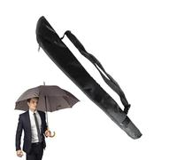 Borsa impermeabile per ombrello, borsa per ombrello, multifunzione, protettiva con cerniera per ombrello, borsa portaoggetti per ombrello, assorbe la polvere, con tracolla per viaggi (29,53 x
