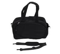 Borsa Impermeabile per Racchette da 42 Litri, Borsa Sportiva da Trasporto a Mano e a Spalla con Scomparto per Scarpe, Multiuso per Tennis, Badminton e Pickleball (Black)