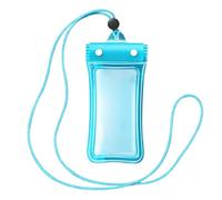 Borsa Impermeabile per Telefono - Galleggiante con Touch Screen Reattivo e Cordino - Borsa Portatile Impermeabile per Spiaggia,Per Immersioni, Nuoto, Gite in Barca, Attività all'Aperto, Viaggi,