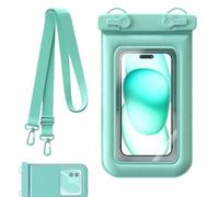 Borsa impermeabile per telefono - IPX8 impermeabile custodia per telefono cellulare con cordino, custodia protettiva per touch screen, per nuoto trasparente per snorkeling