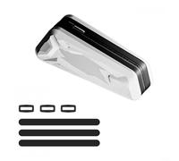 Borsa impermeabile per tubo superiore, 1,8 l, realizzata in materiale TPU per una conservazione affidabile del telaio della bici durante le passeggiate urbane e rurali (bianco)