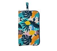 Borsa impermeabile per vestiti da palestra, con manico con cerniera, borsa da nuoto impermeabile con asciugamano integrato, 40 cm x 25 cm, struttura compatta da 50 cm, tessuto Oxford in poliestere