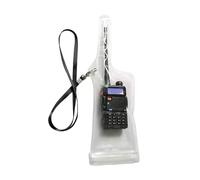 Borsa Impermeabile Radio A Due Vie - Custodia Walkie Talkie Per Uso Esterno | Tasto In PVC Con Cinturino Per Cordino, Copertura Protettiva Per Le Radio, Escursioni, Campeggio, Canottaggio
