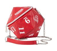 Borsa in ecopelle Stranger Things con design retrò | Borsa a tracolla ufficiale per giovani con scomparti e cerniera