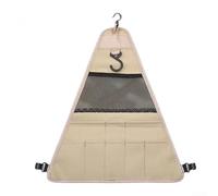 Borsa in nylon multi-tasca da appendere per organizzare stoviglie e utensili da cucina durante attività all'aperto di campeggio e picnic (taglia S)