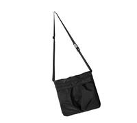 Borsa in nylon unisex per la primavera 2025 elegante borsa a tracolla borse a tracolla con tracolla regolabile scomparti spaziosi pendolari casual, Nero , One Size