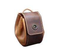 Borsa in pelle con coulisse per giochi di ruolo da tavolo Portamonete portatile Portamonete Portamonete Portagioie, Marrone