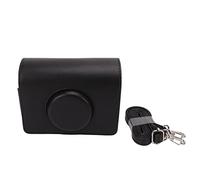 Borsa in pelle per fotocamera istantanea Cufaee, mini borsa protettiva per fotocamera istantanea, custodia protettiva per fotocamera per gli elementi essenziali del fotografo (Nera)