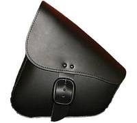 Borsa In Pelle Swingarm Willie & Max Nero Opaco Con Fibbia #59893-00