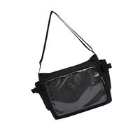 Borsa in PVC capacità Borsa a tracolla con tracolla Display distintivo trasparente per i fan degli anime e le spalle dei giovani della