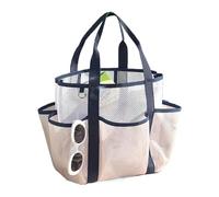 Borsa In Rete A Maglie Tote | Grande Organizer Pieghevole e Portatile | Borsa Da Spiaggia Per Viaggio | Ideale per le Vacanze Estive all'Aria Aperta, Viaggi, Nuoto, Palestra, Campeggio, Barca, Picnic