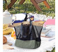 Borsa in Rete per La Spiaggia, Portatile E Leggera, Ideale per Il Nuoto E Lo