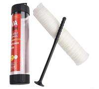 Borsa in rete PVA solubile in acqua per pesca alla carpa, ricarica per esche solubili, accessorio per attrezzatura da pastura, accessorio per attrezzatura da pesca grossolana alternativa alla corda