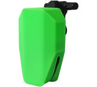 Borsa in silicone per sellino bicicletta, impermeabile, a sgancio rapido, con supporto regolabile, leggera, 12,4 x 8,1 x 4,6 cm, cerniera sicura per bici da strada, mountain bike, pieghevole, blu