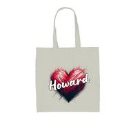 Borsa In Tela A Forma Di Cuore Love Howard - Musica Donald Take Singer That Gig