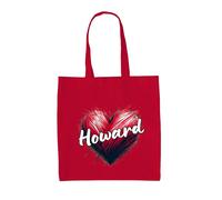 Borsa In Tela A Forma Di Cuore Love Howard - Musica Donald Take Singer That Gig