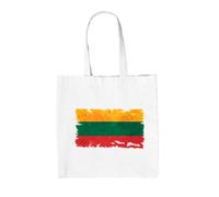Borsa In Tela Con Bandiera Della Lituania - Viaggio In Europa A Vilnius Trakai