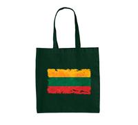 Borsa In Tela Con Bandiera Della Lituania - Viaggio In Europa A Vilnius Trakai