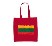 Borsa In Tela Con Bandiera Della Lituania - Viaggio In Europa A Vilnius Trakai