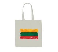 Borsa In Tela Con Bandiera Della Lituania - Viaggio In Europa A Vilnius Trakai
