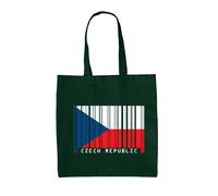Borsa In Tela Con Bandiera Della Repubblica Ceca - Praga Europa Paese Cechi