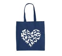 Borsa In Tela Con Cuore A Forma Di Amore - Cani - Cucciolo Labrador Carino