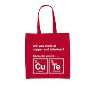 Borsa In Tela Con Elemento Periodico - Regalo Per La Tavola Periodica