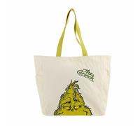 Borsa In Tela Con Faccia Peekaboo Del Grinch Di Dr. Seuss