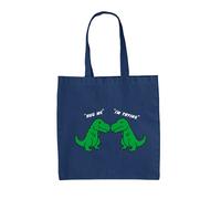 Borsa In Tela T Rex Dinosauri "Abbracciami" "Sto Provando"