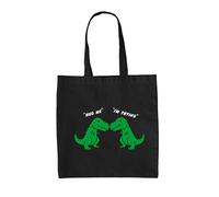 Borsa In Tela T Rex Dinosauri "Abbracciami" "Sto Provando"